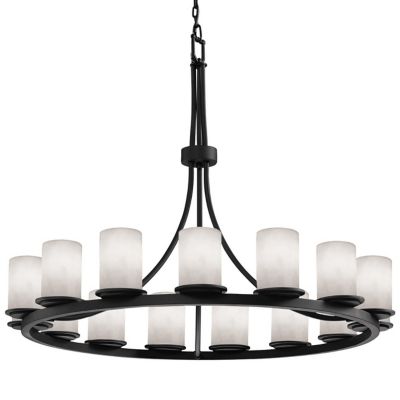 Clouds Dakota Ring Chandelier by Justice Design Group - Starlight Lighting USA and Canada